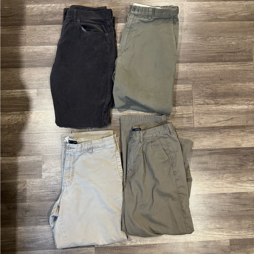 4 pairs of baggy pants